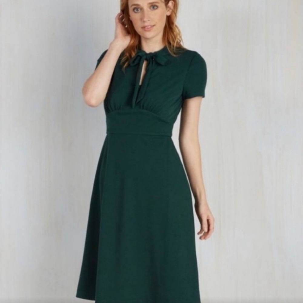 Modcloth 1930s 1940s style Midi Dress